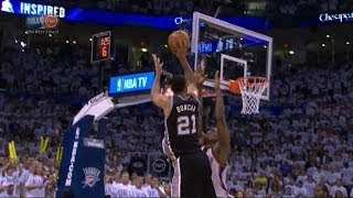 Spurs  Thunder 112107  finale regulation and OT  Game 6  western finals 2014 [upl. by Waverly]