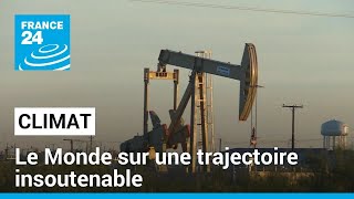 Climat le Monde est sur une trajectoire de 29°C dici la fin du siècle ONU • FRANCE 24 [upl. by Eph]