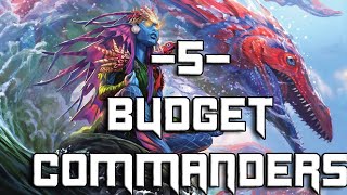 5 Budget Commanders [upl. by Blasius]