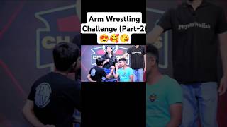 Check pinned comment for Part1 Ritik sir 😍🥰Arm Wrestling Challenge💪 Part2 shorts ytshorts [upl. by Sayres]