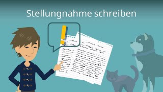 Stellungnahme schreiben  einfach erklärt [upl. by Rafaello]