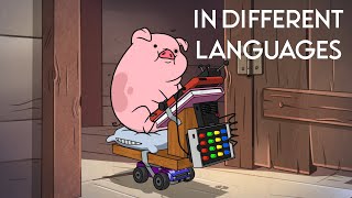 Gravity Falls  Waddles talks in DIFFERENT LANGUAGES [upl. by Wakefield]