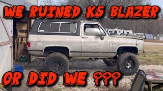 K5 Blazer 2wd swap [upl. by Farrow]