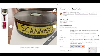 SCANNERS  Tráiler Cinematográfico desde película 35 mm [upl. by Hodess462]