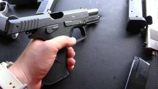 Grand Power P45 Pistol 45ACP  Close Look [upl. by Assirak]