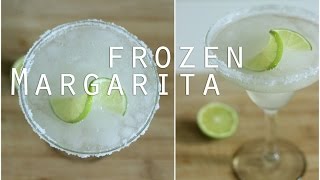 Frozen Margarita Recipe  Cocktail Recipes [upl. by Aivatahs]