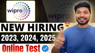 Wipro Hiring 2023 2024 2025 Batch – Apply Now for Off Campus  Job4freshers [upl. by Suter792]