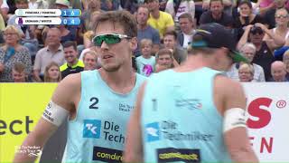 Das MännerFinale aus Kühlungsborn 2019  Die Techniker Beach Tour [upl. by Anerda576]