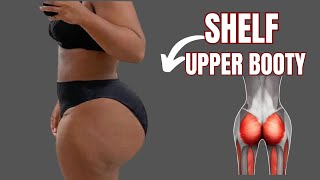 Exercises to Get UPPER BOOTY SHELF without any Equipment 2 Week Intense Challenge At Home [upl. by Coffeng]