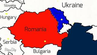 Romania vs Moldova now with names [upl. by Lalat]