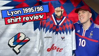 UNBOXING Adidas Lyon 199596 Bringback Shirt  Review of Olympique Lyonnais Throwback🇫🇷 [upl. by Ongun]