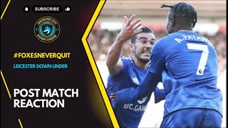 Southampton vs Leicester City Post Match Reaction [upl. by Zelig]