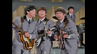 The Beatles  This Boy Ed Sullivan Miami colorized better version linked below [upl. by Ogirdor]