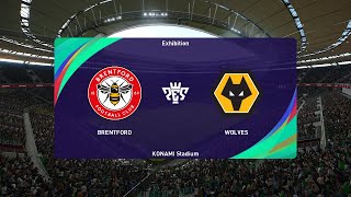 Brentford vs Wolves 05102024 Premier League PES 2021 [upl. by Amari]