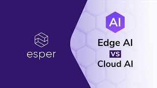 Edge AI vs Cloud AI [upl. by Dnalevets]