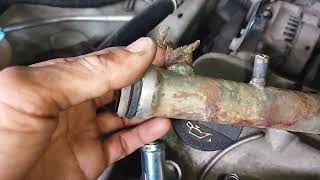 BYPASS HEATER SUZUKI SPLASH GANTI SELANG DAN PIPA WATER INLET RADIATOR AIR RADIATOR SERING KURANG [upl. by Jacintha]