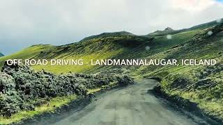 The Road to Landmannalaugar Iceland [upl. by Wendall453]