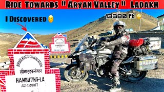 Kargil To Aryan Valley  Dah Village  Ladakh Bike Ride 2023  Hambuting La Pass  Kargil War 1999 [upl. by Aksel]