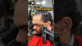 How I Saved his Thin Hairline ezcutz hairstyle hairline hairtransformation haircut asmr [upl. by Nosahc]