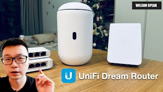 WiFi6 路由器 UniFi Dream Router 全家桶 開箱實測 究竟3040坪房型是否足夠  Wilson說給你聽 [upl. by Sherl]