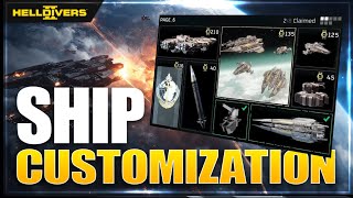 Helldivers 2 New Ship Customization With Update [upl. by Osy]