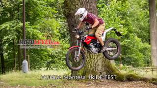 Honda Montesa 4RIDE test Motolevelcom [upl. by Alacim]