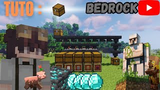 TUTOFaire un Trieur automatique sur Minecraft PS4PS5SWITCHXBOXPCTEL [upl. by Ardnalahs285]