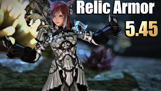 All New Ilvl 510  Bozjan Relic Armor Sets  Shadowbringers Relic 3rd Stage [upl. by Vanthe68]