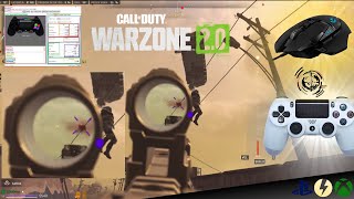 Aim Assist quotAim x2quot Settings REWASD  DS4  WARZONE 20 [upl. by Tsenre]