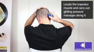 3TOOL Trapezius muscle selfmassage [upl. by Goldarina]