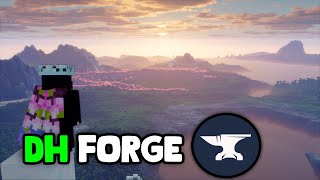 How to install Distant Horizons for FORGE Minecraft 1201 [upl. by Rexferd]