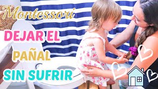 MONTESSORI EN CASA I COMO ENSEÑAR a IR AL BAÑO a mi hijo solo I con el método Montessori en casa [upl. by Celka]