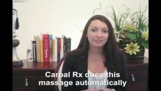 How the Carpal Rx Massager Works [upl. by Mischa]