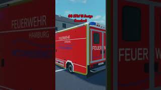 Neues altes Krankenwagen Model notrufhamburg roblox [upl. by Eisor]