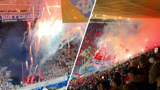 Hoffenheim vs VfB Stuttgart 03  Stadionvlog  PYRO SHOW 🔥  Hopp Beleidigungen 😨 [upl. by Alithea]