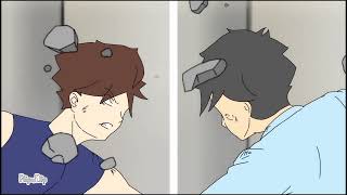 Epic Anime fight animation Flipaclip [upl. by Shipley]