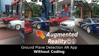 How to create an Augmented Reality Ground Detection App in Unity [upl. by Anerda]