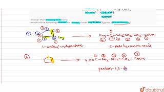 Oxidation of alkenes by cleavage with the acidic or alkaline KmNO4 of acidic K2Cr2O7 [upl. by Sullivan]