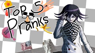 Kokichi Reviews Top 5 Pranks [upl. by Earl800]