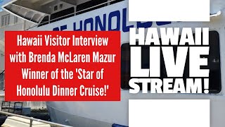 Hawaii LIVE Stream Interview with Brenda McLaren Mazur  Hawaii Travel  Oahu Hawaii [upl. by Wandis]