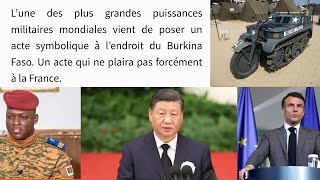 ligne des plus grandes puissances militaires mondiales vient de faire un cadeau pour le Burkina Faso [upl. by Sass659]