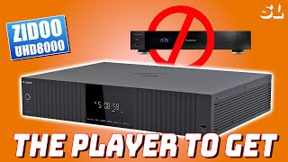 BEST PLAYER OF 2024 Zidoo UHD8000 8K UHD Reference Media Player Setup amp Demo [upl. by Merrell178]