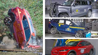 TOP 10 Safest SUV  Best CRASH TEST Results [upl. by Swisher]