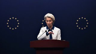 Commission von der Leyen  cinq années marquées par la gestion de nombreuses crises [upl. by Miculek]