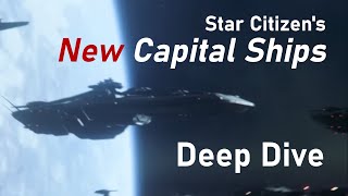 Star Citizens New Capital Ships  A Deep Dive [upl. by Hintze]