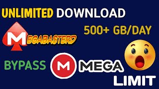 How To Bypass MEGA Transfer Quota Exceeded  Bypass MEGA Limit Latest Method 2024 [upl. by Eelanna]