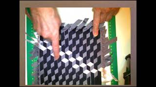 FD 383 LESSON 11H WEAVING 3 TUMBLING BLOCKS OR TRIAXIAL WEAVING [upl. by Kostival]