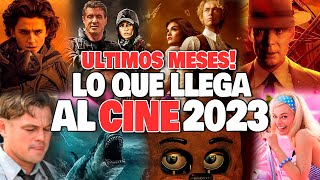 Estrenos de Cine 2023 l Peliculas mas Esperadas Lo que queda de año [upl. by Jens]