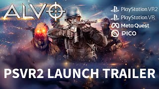 Alvo VR Launch Trailer PSVR2 Games [upl. by Alwin]