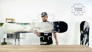 Capita The Equalizer Snowboard 2021 Nederlands Downtownnl [upl. by Tonia]